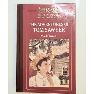 Vintage The Adventures of Tom Sawyer Mark Twain Reader's Digest Hardcover 1989 B